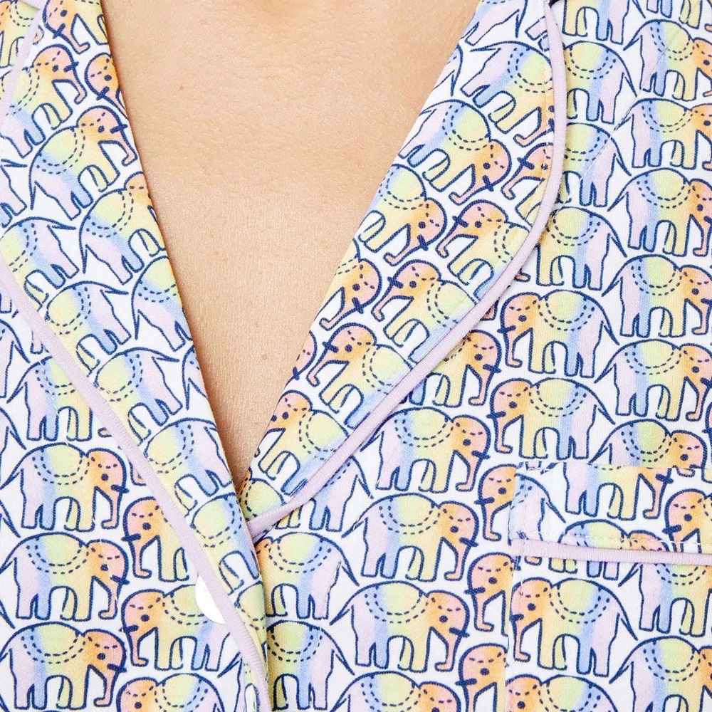 Roller Rabbit Tie Dye Daze Polo Pajamas